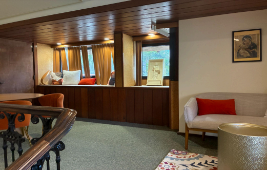 The Loft is a quiet place for junior high students to study. 